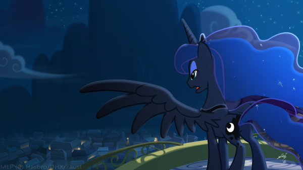 Понивиль Лунная пони