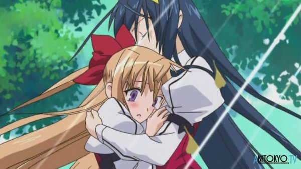 Аниме жрица Луны жрица солнца поцелуй