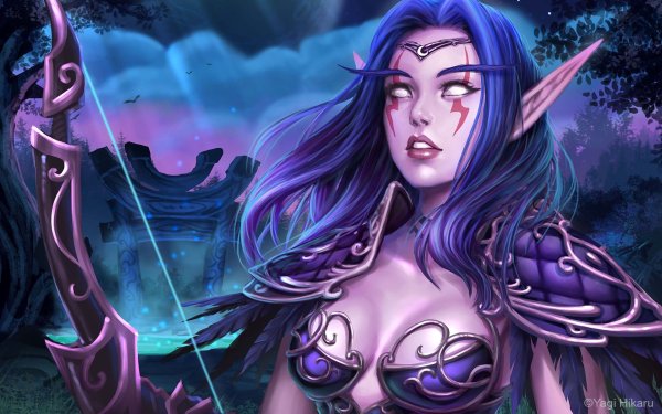 Ночные эльфы варкрафт