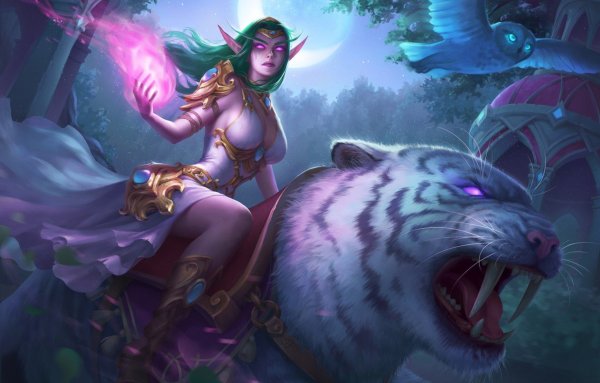 Warcraft Тиранда Шелест ветра