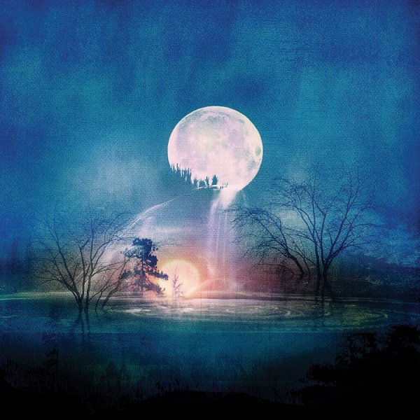 Луна сюрреализм