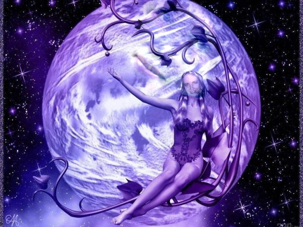 Луна в деве