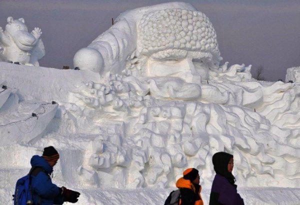 Самый большой снег в мире