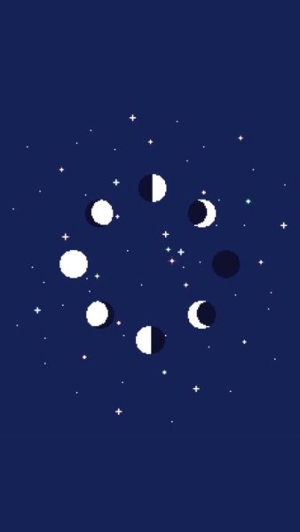 Пиксельная Космическая звезда