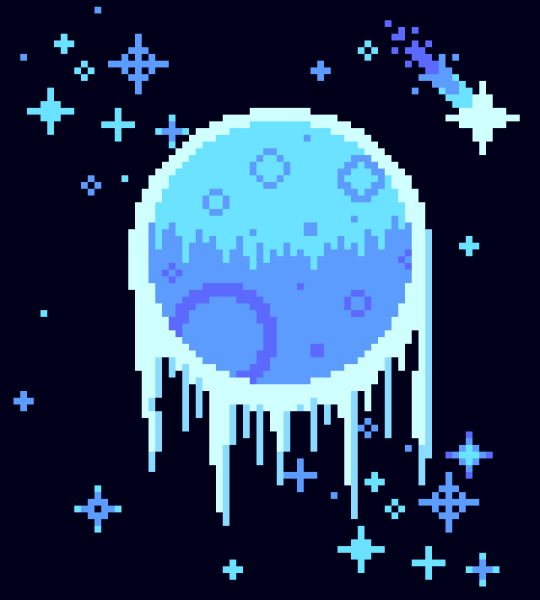 Пиксельные планеты