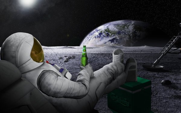 Космонавт Carlsberg