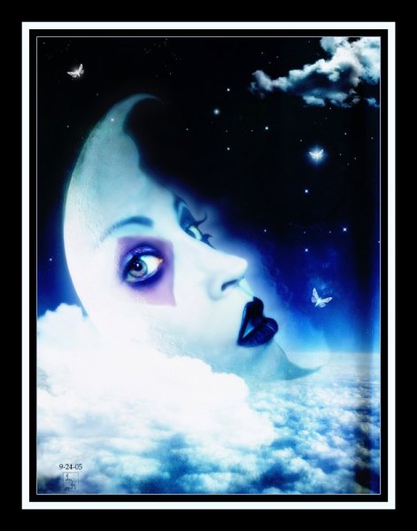 Луна с лицом