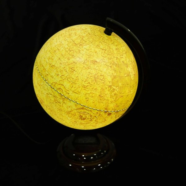 Глобус Луны 210 мм. С подсветкой серия Классик арт. К012100210