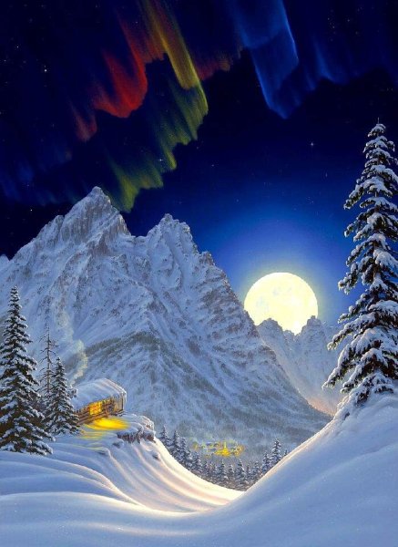 Зимняя ночь