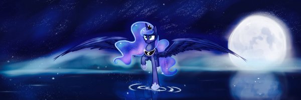 Принцесса Луна летает