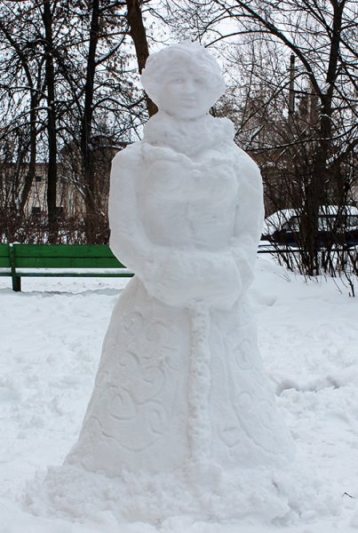 Женщина из снега