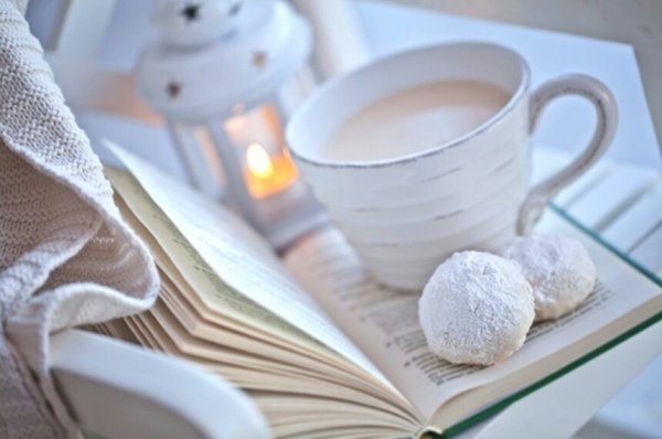 Уютное чтение зимой
