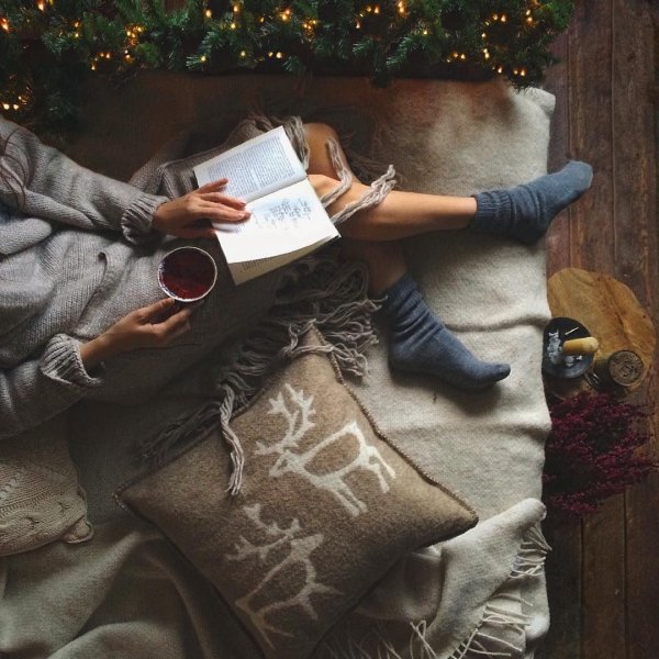 Уютно в пледе