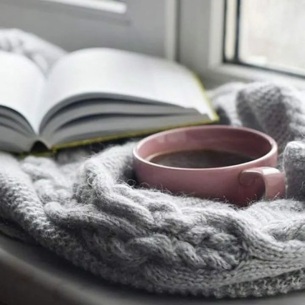 Зимние книги в уюте