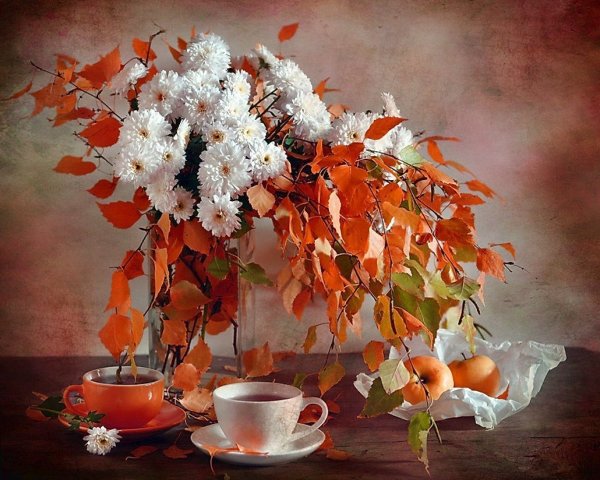 Натюрморт осеннее настроение