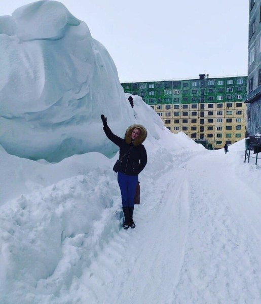 Норильск зима 2020