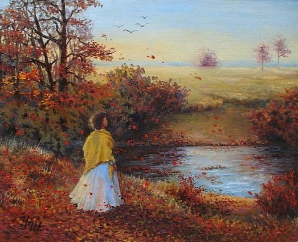 Чайковский осенью в живописи