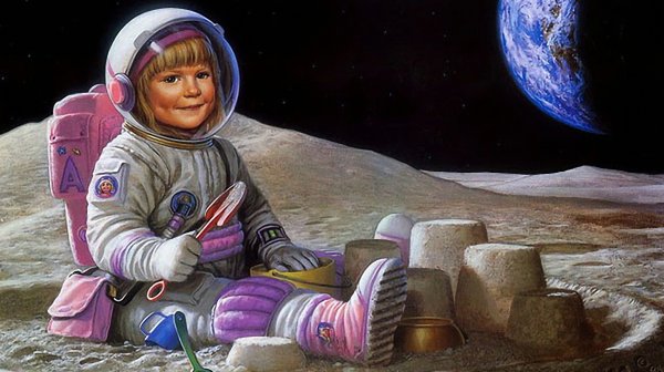 Michael Whelan "астронавт"