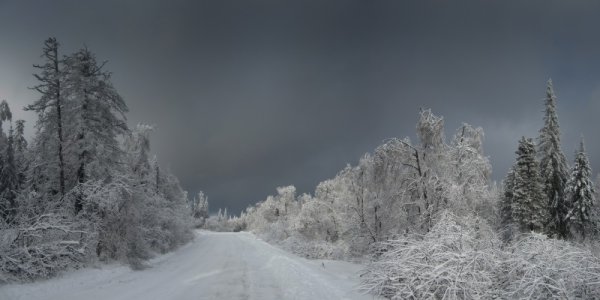 Снег с грозой