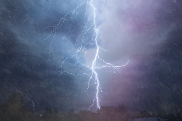 Гроза зимой