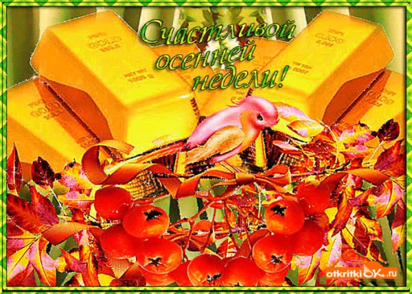 Удачной осенней недели и хорошего настроения