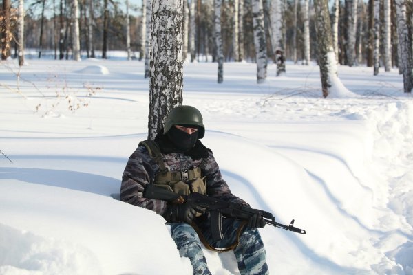 Солдат зимой