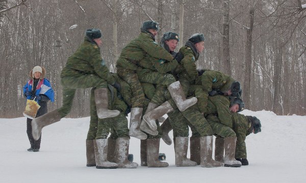 Валенки в армии