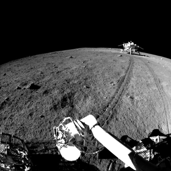 Снимки земли с лунохода