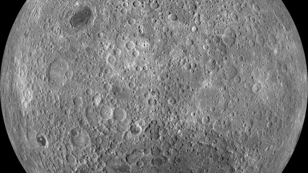 Снимки НАСА обратной стороны Луны