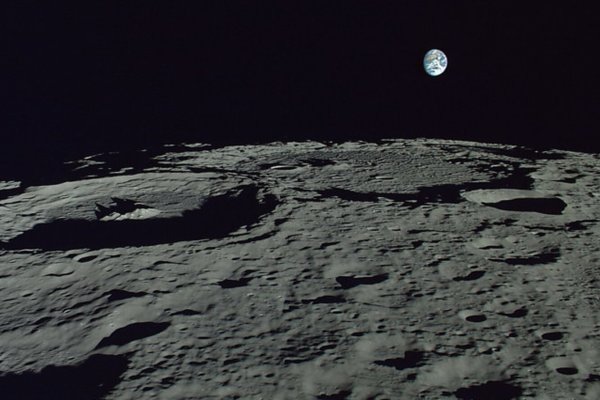 Кагуя снимок Луны