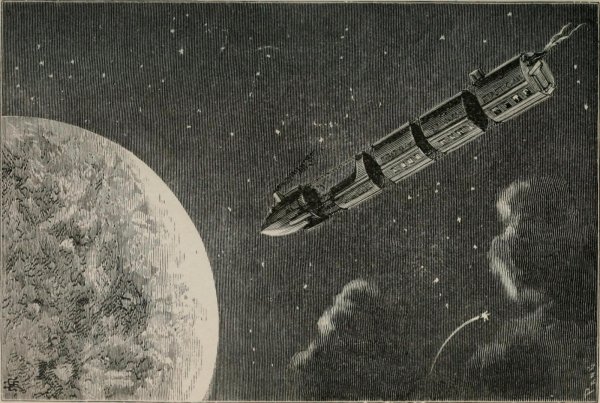 Жюль Верн "из пушки на луну"