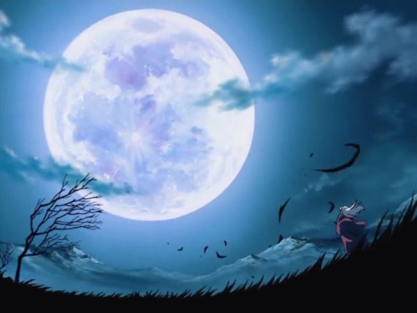 Полная Луна аниме