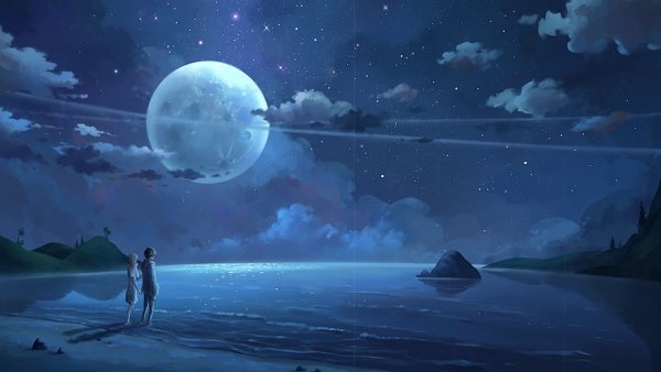 Луна из аниме