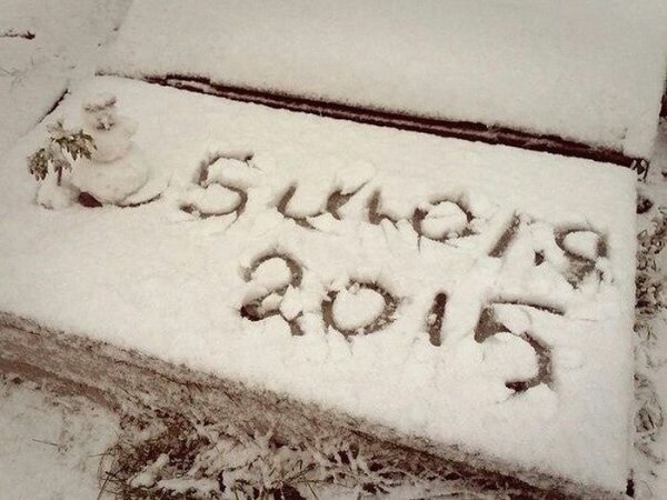 Снег в июле