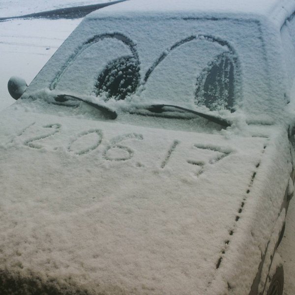 Снег в июне 2017 в Москве