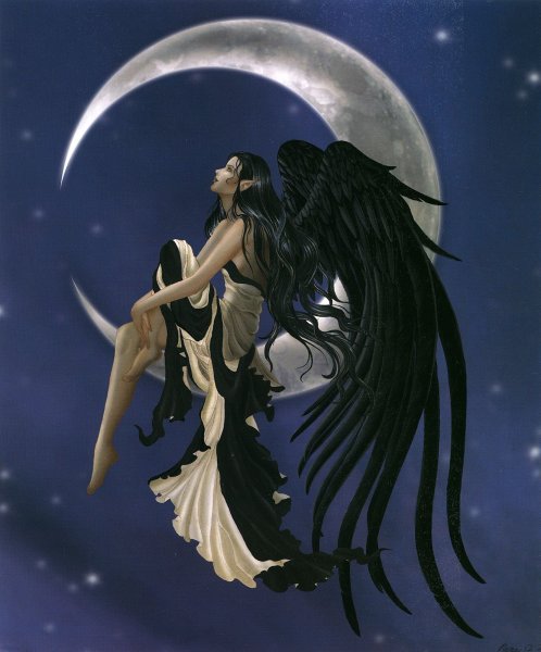 Черный и белый ангел