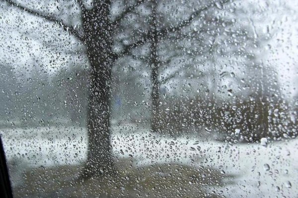 Дождик зимой