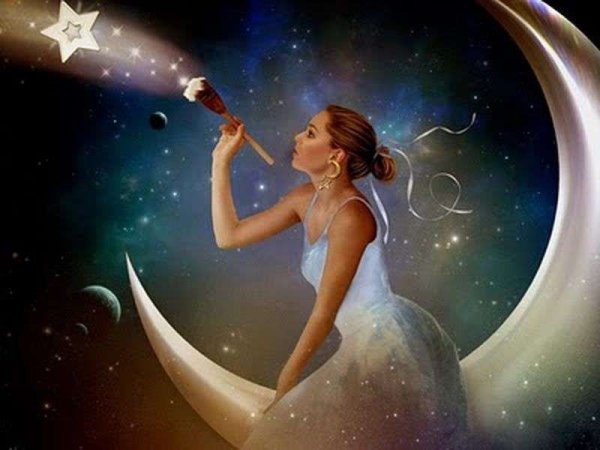 Девушка звезда