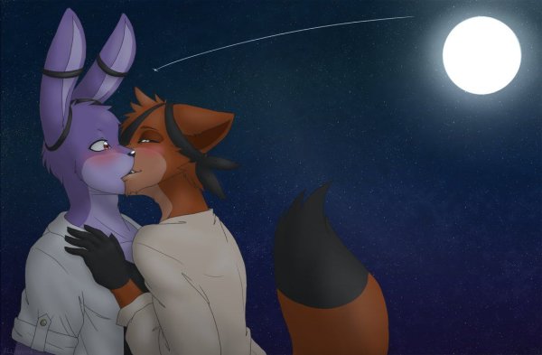 ФНАФ фурри Бонни и Фокси