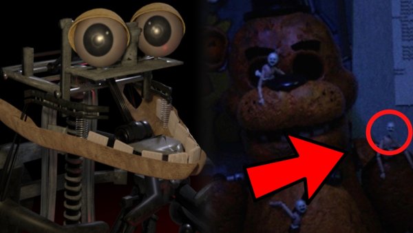 ФНАФ 1 ребенок внутри Фредди