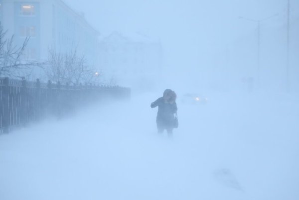 Сильная метель