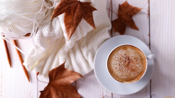 Осень Кружка кофе