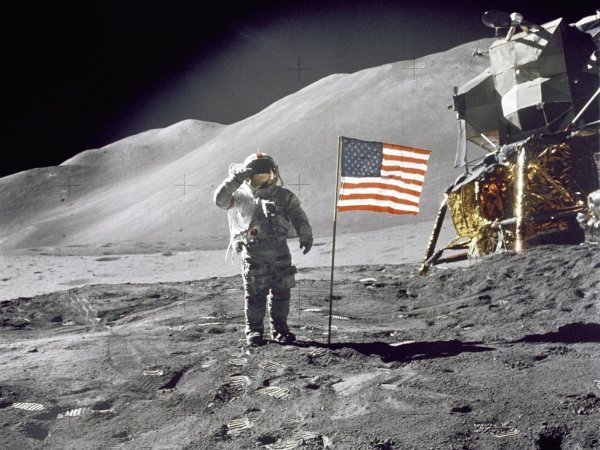Высадка американцев на луну 1973