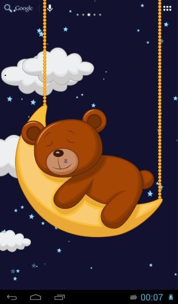 Медвежонок спит