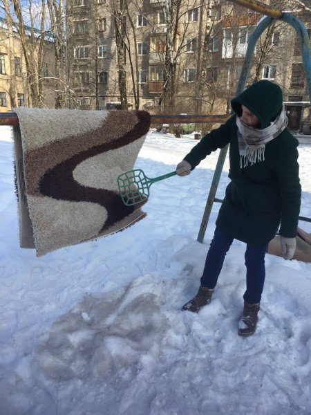 Выбивание ковров