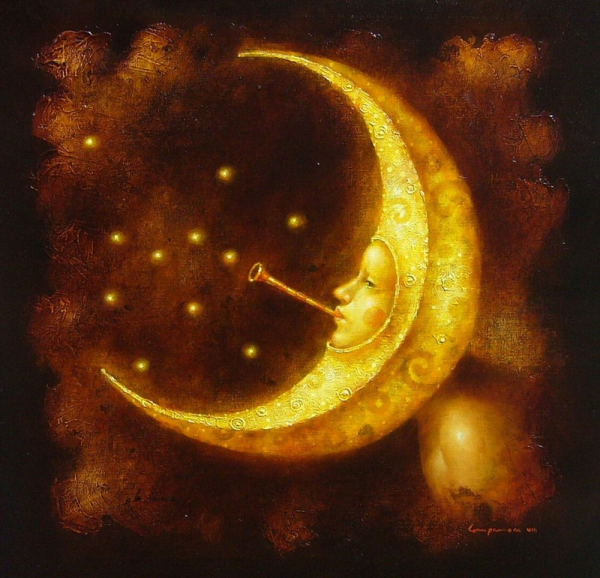 Месяц картина