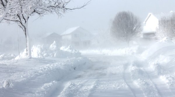 Метель зимой