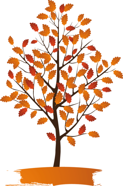 Осеннее дерево для детей