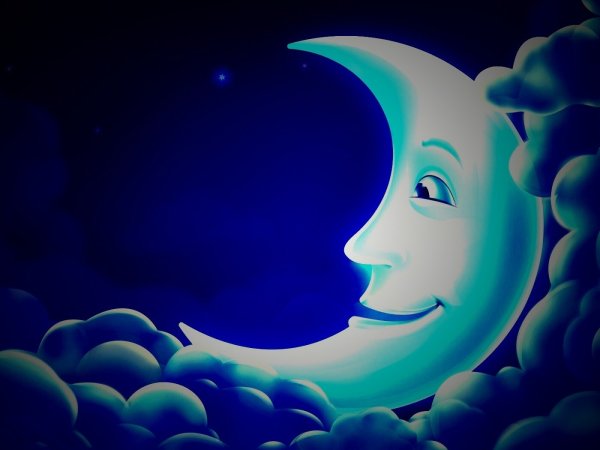 Полумесяц из мультика