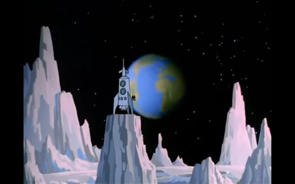 Незнайка на Луне мультфильм Планета